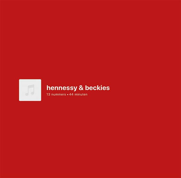 hennessy & beckies (Vinyl LP) - Afbeelding 3